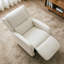 1 Seater Chenille Sofa