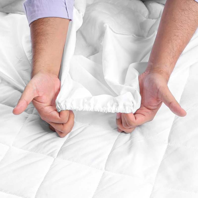 Fitted Mattress Protector Case Pack, Super King (6')