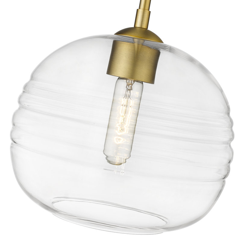 Hatton 1 - Light Single Pendant, Olde Brass