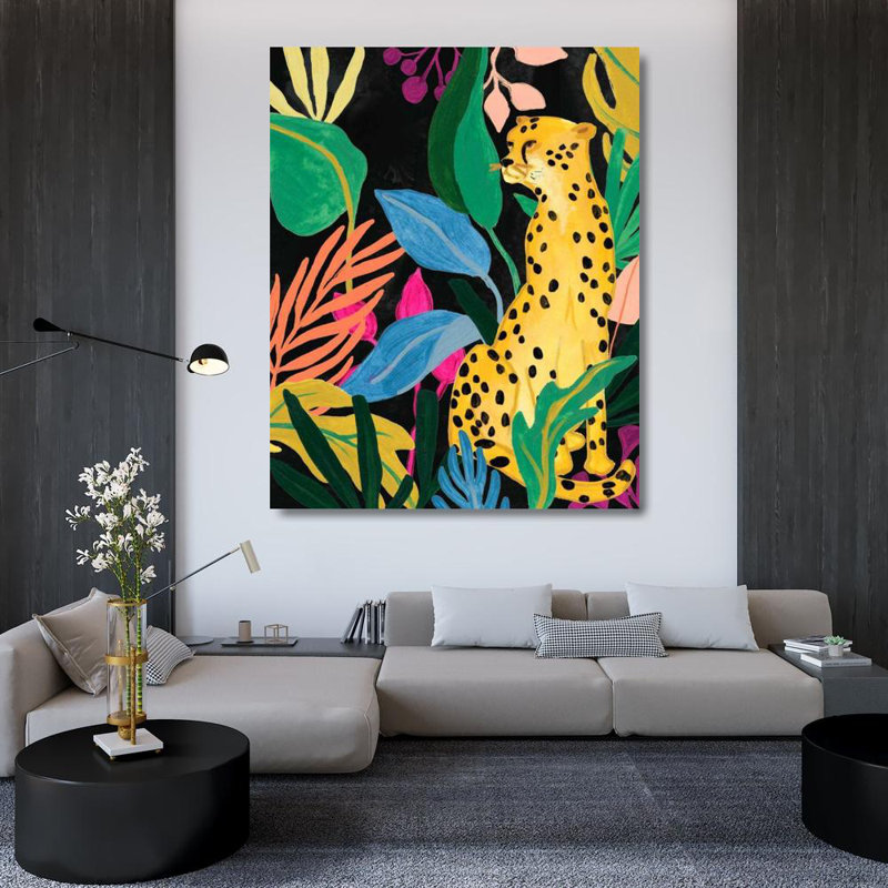 "Bungalow Rose Vess, June", galerie d'art sur toile tendue Erica, H 44 po x l 36 po