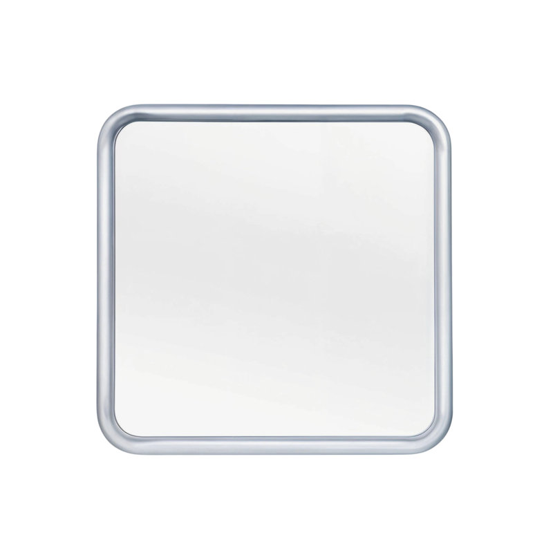Bold Square Mirror, Silver