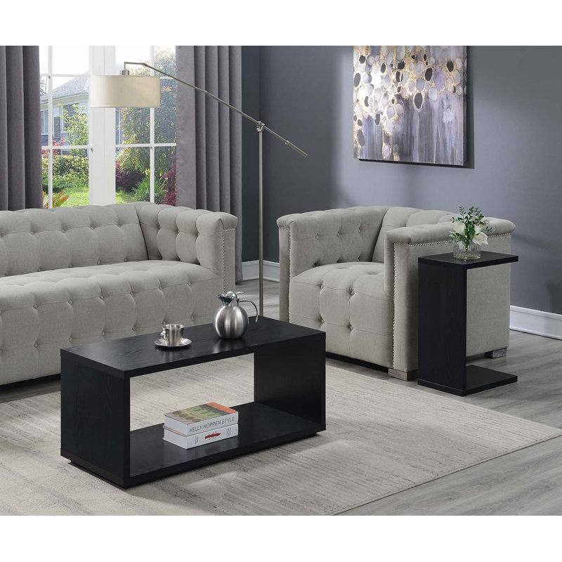 Haught End Table, Black