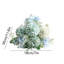 Magnifique bouquet de fleurs artificielles en soie artificielle-1959809801