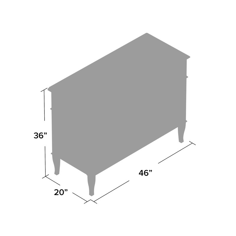 Brooksby 4 - Drawer Dresser