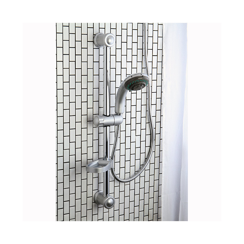 Kingston Brass Shower Scape 5-Function Hand Shower Set with Plastic Hose, Brushed Nickel