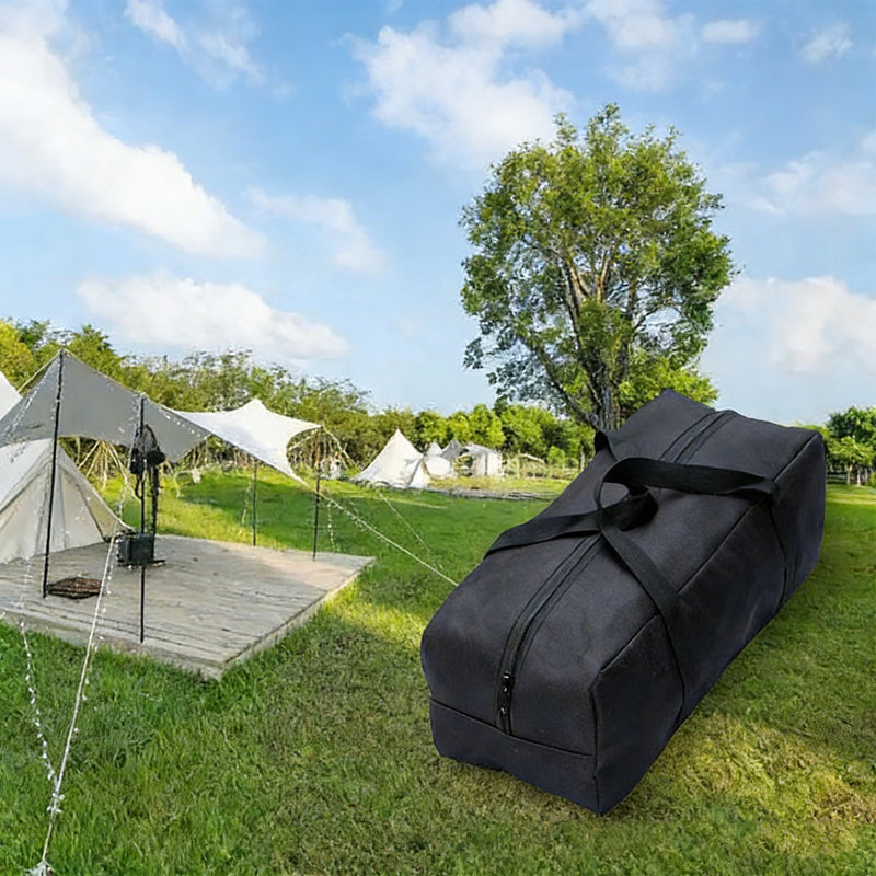 Sac de rangement à grande capacité imperméable et résistant Oxfords pour tente de camping Canopys