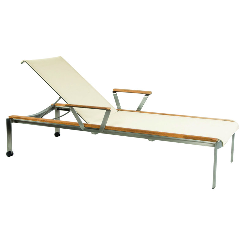 Tivoli Outdoor Chaise Lounge, No, Black