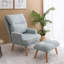 Fauteuil d'appoint avec repose-pieds Deeda-441211537