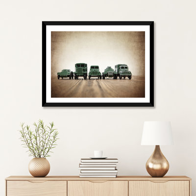 " Army Truck Lineup " by Saint And Sailor Studios