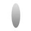 Miroir mural pleine longueur 65 po x 24 po, conception ovale, verre argenté sans cuivre de 5 mm, résistant à l'humidité et à l'oxydation, reflet HD, fixation murale pour vestibule, chambre à coucher et salon
