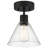 Southglenn Glass Semi Flush Mount-770083134