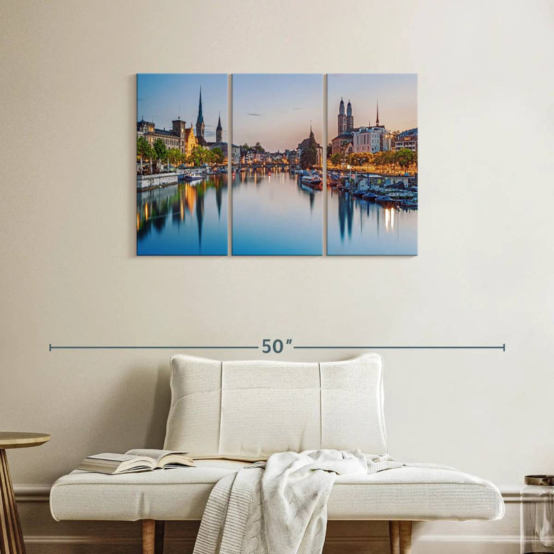 Sebbie Limmat River, 24" H x 38" W