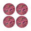 Sous-verres ronds en cuir Pheasant-119015322