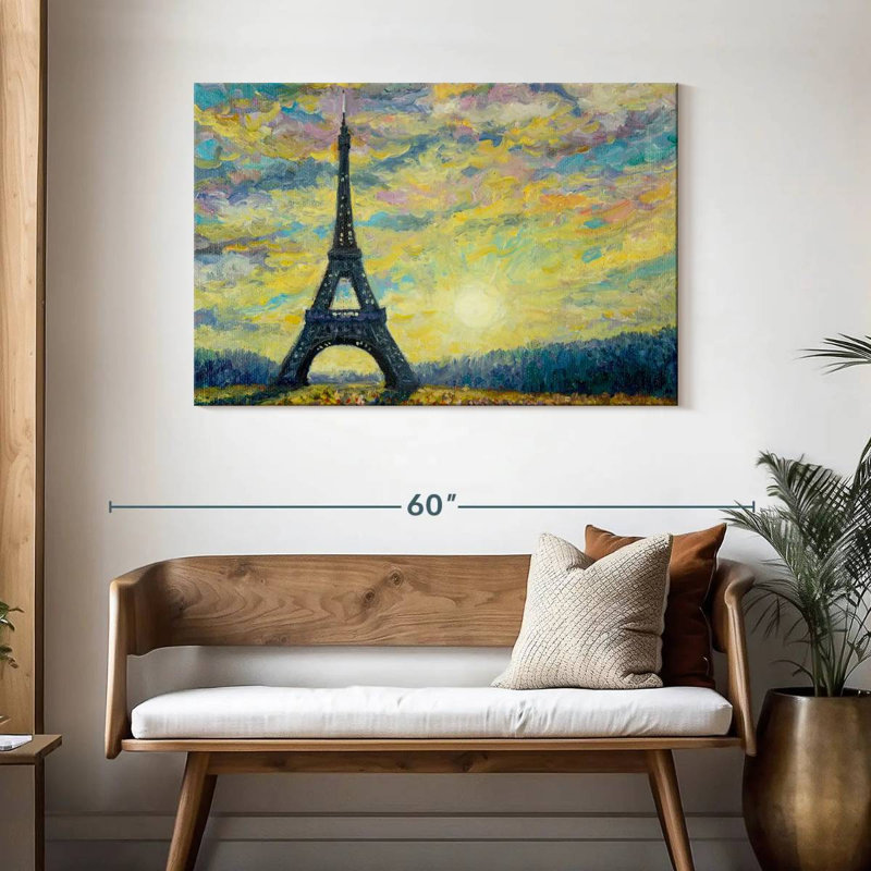 Lilie Eiffel Tower, 30" H x 45" W