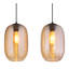 Bonju 4 - Light Matte Black Geometric Pendant