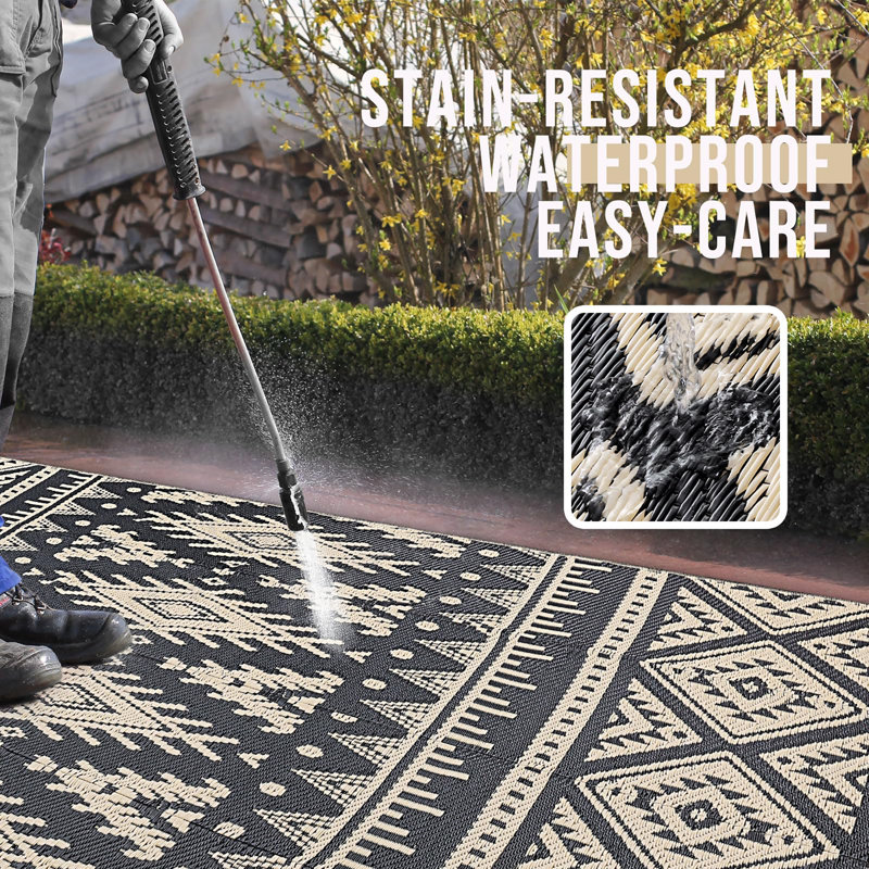 Geometric Shapes Area Rug, Rectangle 180 x 270 cm
