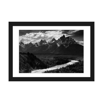 «Grand Teton II» par Ansel Adams - reproduction de photo sur toile