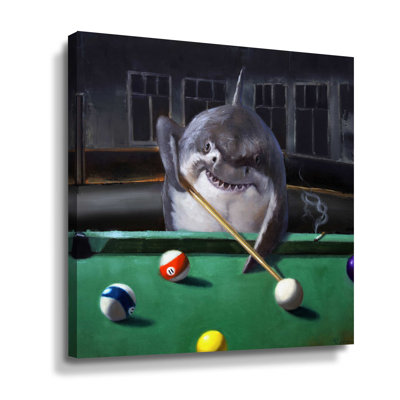 Pool Shark - Impression sur toile