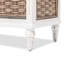 Eversole - 3 Basket Entertainment Centre - Weathered Wood, Weathered White Finish-623935575