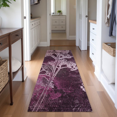 Tapis floral lavable à la machine de qualité supérieure Mayfield AMF2239