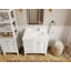 Nashville X P 22 po D Meuble-lavabo décalé à droite avec quartz à rebord-112671377