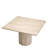 Piazza Square Marble Top with Marble Base Dining Table