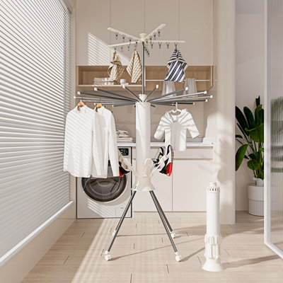 Bole Adjustable Rolling Clothing Rack