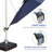 Skailar 155.91'' Cantilever Umbrella-12915648