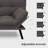 71" Convertible Futon Sofa,Memory Foam Futon Couch Bed,Linen Sleeper Sofa Bed,Small Splitback Modern Loveseat For Living Room,Office,Apartment-1140902904
