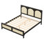 Très grand lit plateforme en bois-446635272