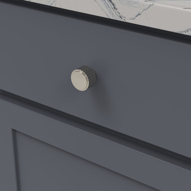 Sinclaire Collection Knob 1-1/4 Inch Diameter, Polished Nickel