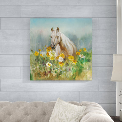 " Farm And Field II " by Danhui Nai Painting Print