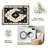 Black Europeanarea rugs for Living Room, Soft and Comfortable, Suitable for all seasons, easy to maintain, machine washable Indoor floor mat, Under Table Farmhouse suitable for Bedroom, Dining Room, Study, Patio, Balcony, Home Decor-2034489928-2036038532