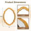 Miroir mural Paulownia