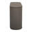 U_STYLE Vertical Striped Door Storage Cabinet With Metal Handles, Adjustable, Suitable For Study, Entryway And Living Room
