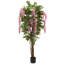 Arbre de ficus artificiel 78" en pot