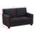 Daveontae Upholstered 57'' Loveseat