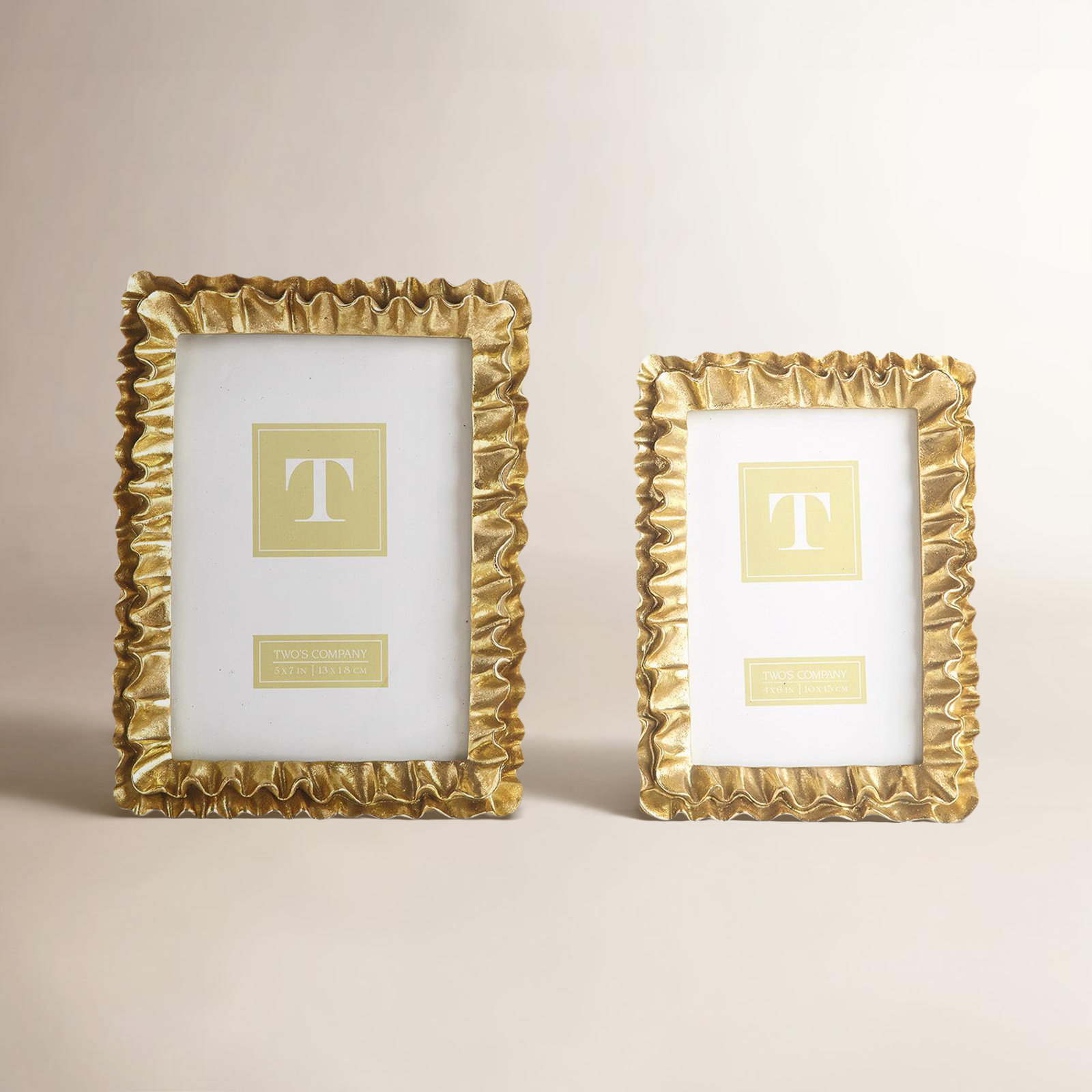 Birch Lane™ 2 Piece Ruffles Picture Frame Set & Reviews | Birch Lane