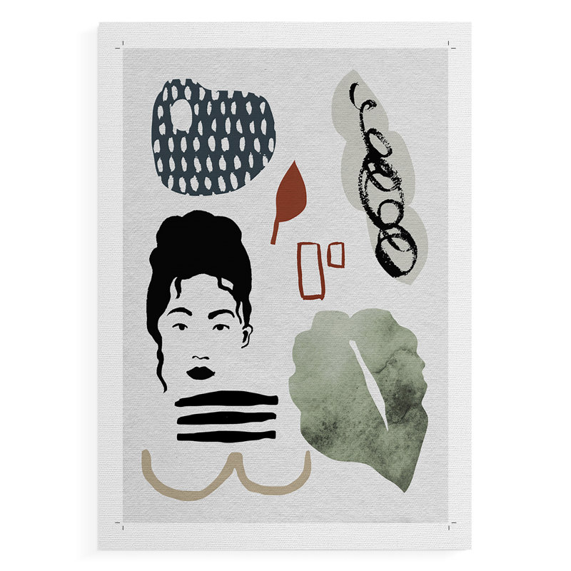 Collection «Mindfulness» - impression sur toile seulement - non encadrée, H 27 po x l 18 po
