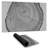 Grayscale wood log - 14.00"x24.25" Desk mat