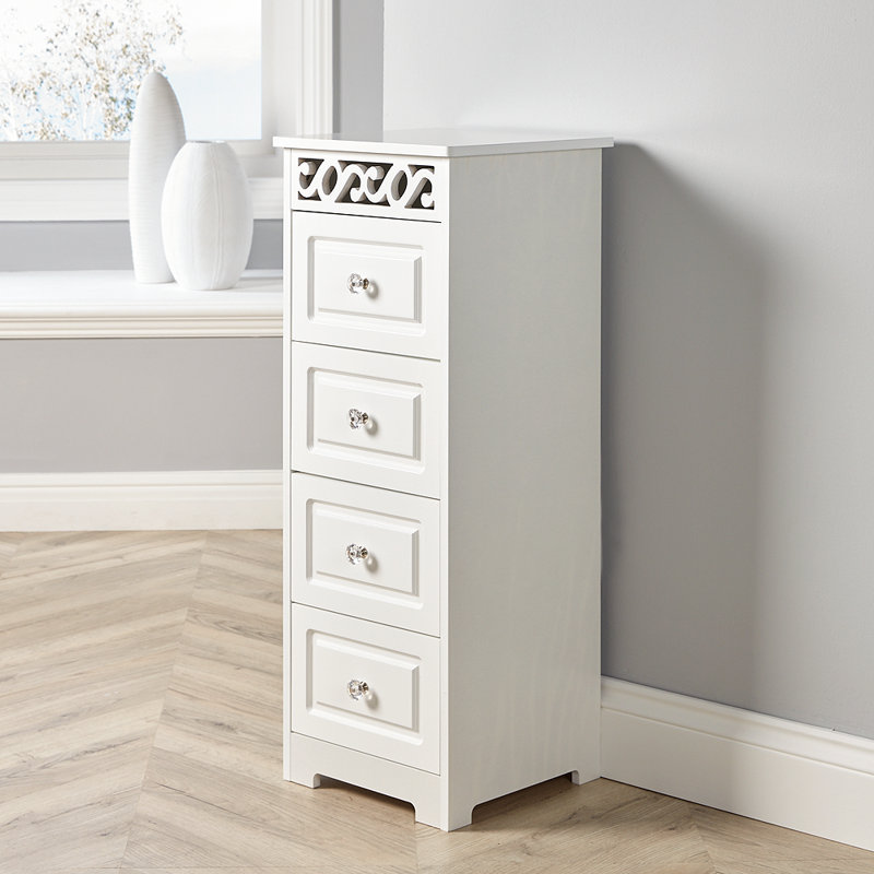 Chamberlain 30cm W 4 - Drawer Chest of Drawers