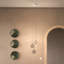 Vine 3 Pendants Mixed Sizes in Grey Glass-1273435291