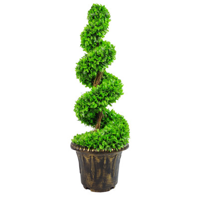 Anlin Faux Spiral Tree in Pot