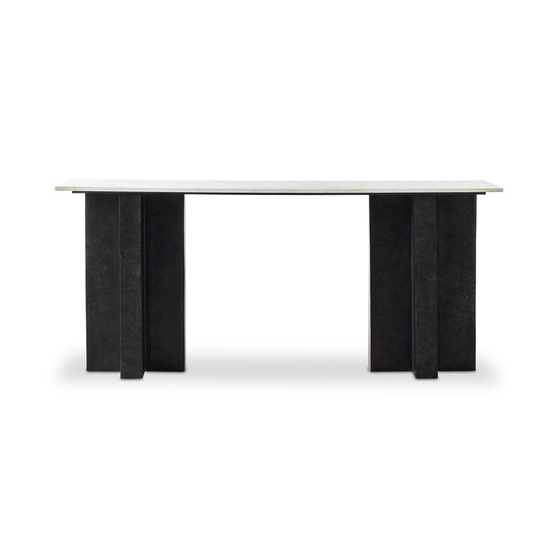 Terrell 72'' W Marble Console Table