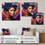 «Colorful Hip Hop Street Art III», reproduction sur toile-87365544-87365548
