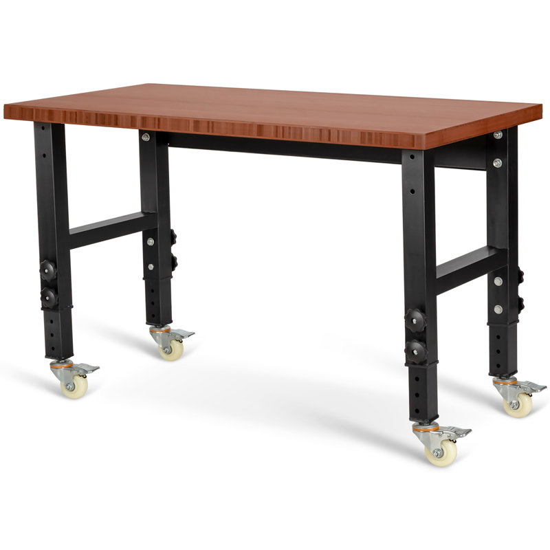 Wood Potting Bench, Coffee/Black