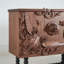 Élégant buffet rétro sculpté de grande capacité
