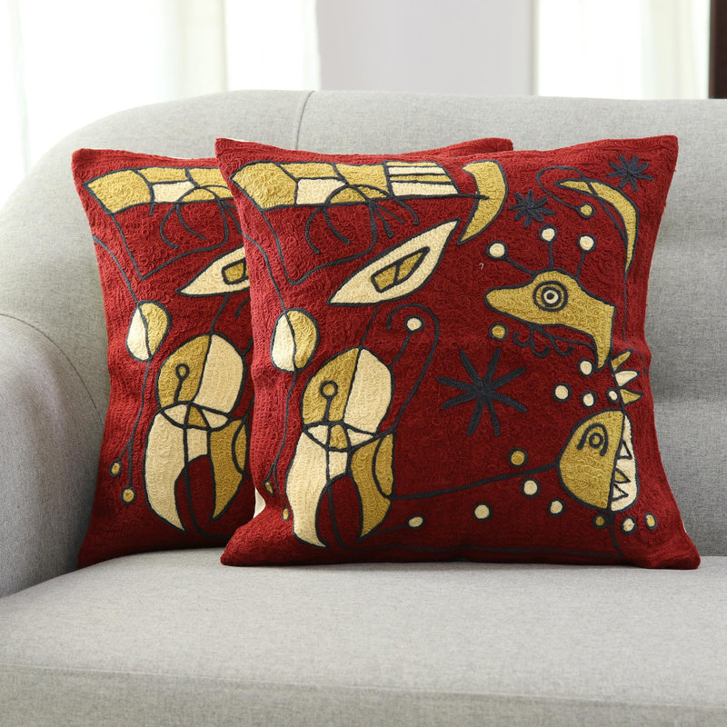 Housse de coussin carré 