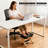 Foot Rest for Under Desk at Work, Wooden Under Desk Footrest with Non-Slip Rubber Stepping Surface, Ergonomic Foot Stools for Under Office Desk, Enhances Posture, Home Office Gaming-118727267