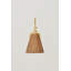 Applique murale Ruthin en laiton vieilli